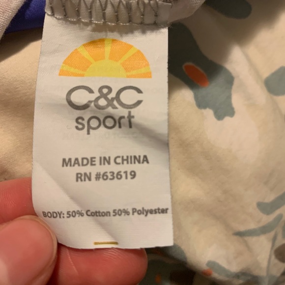 C&C California altheltic top - Picture 5 of 5